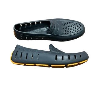Floafers Gray and Yellow Slip on Water Shoes Size 9 Womens